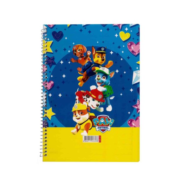 Hirad workbook 50 pages wired PAW PATROL