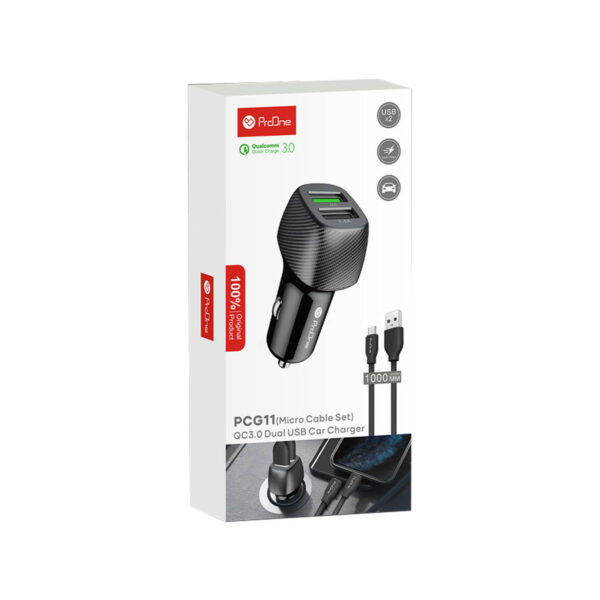 car-charger-proone-pcg11 لایف رایان زنجان