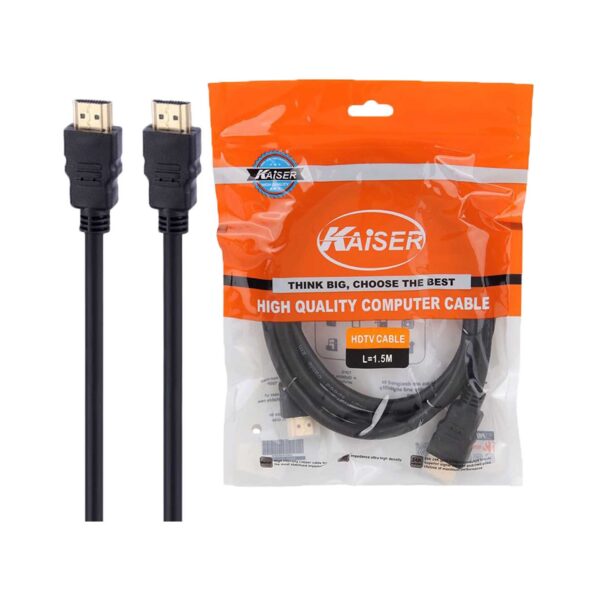 cable-hdmi-kaiser-1-5m فروشگاه لایف رایان