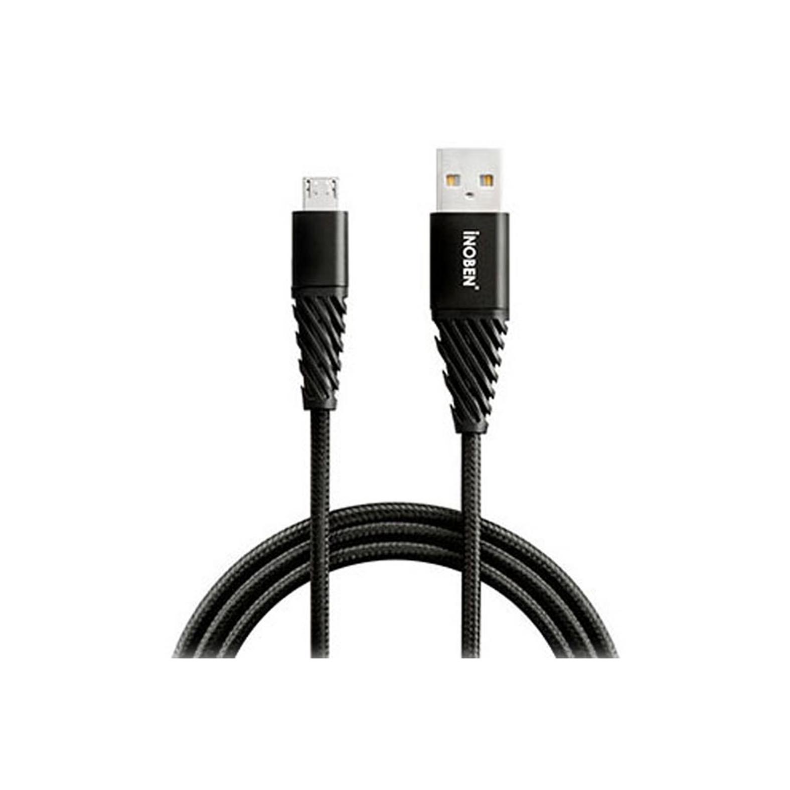 cable-inoben-micro-USB-BRAIDED-1.2M فروشگاه اینترنتی لایف رایان